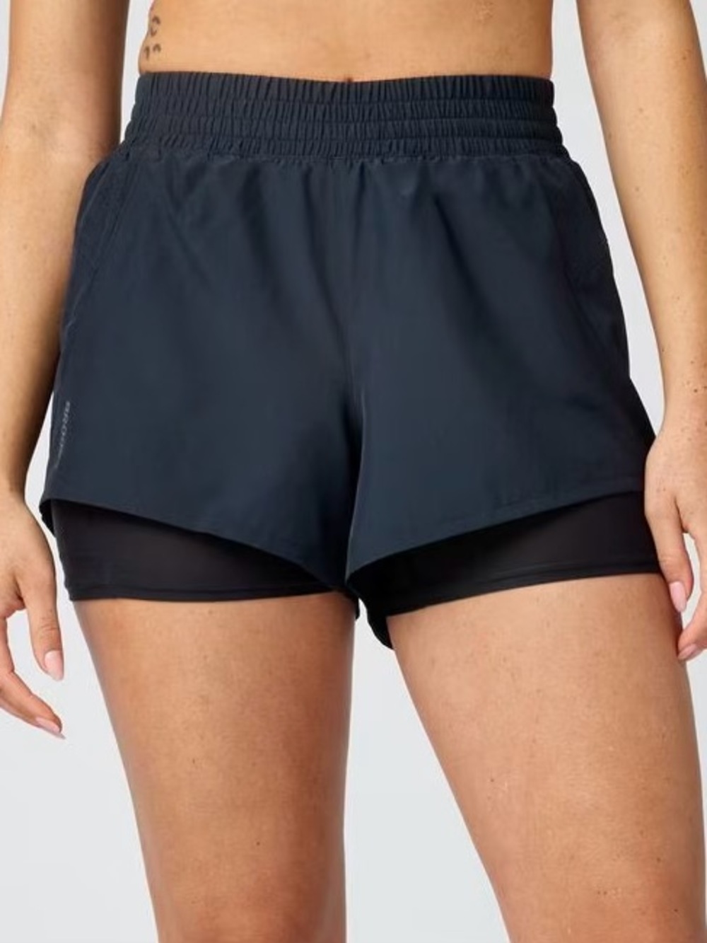 Brooks Dash 2-in-1 Running Shorts, Black, Small